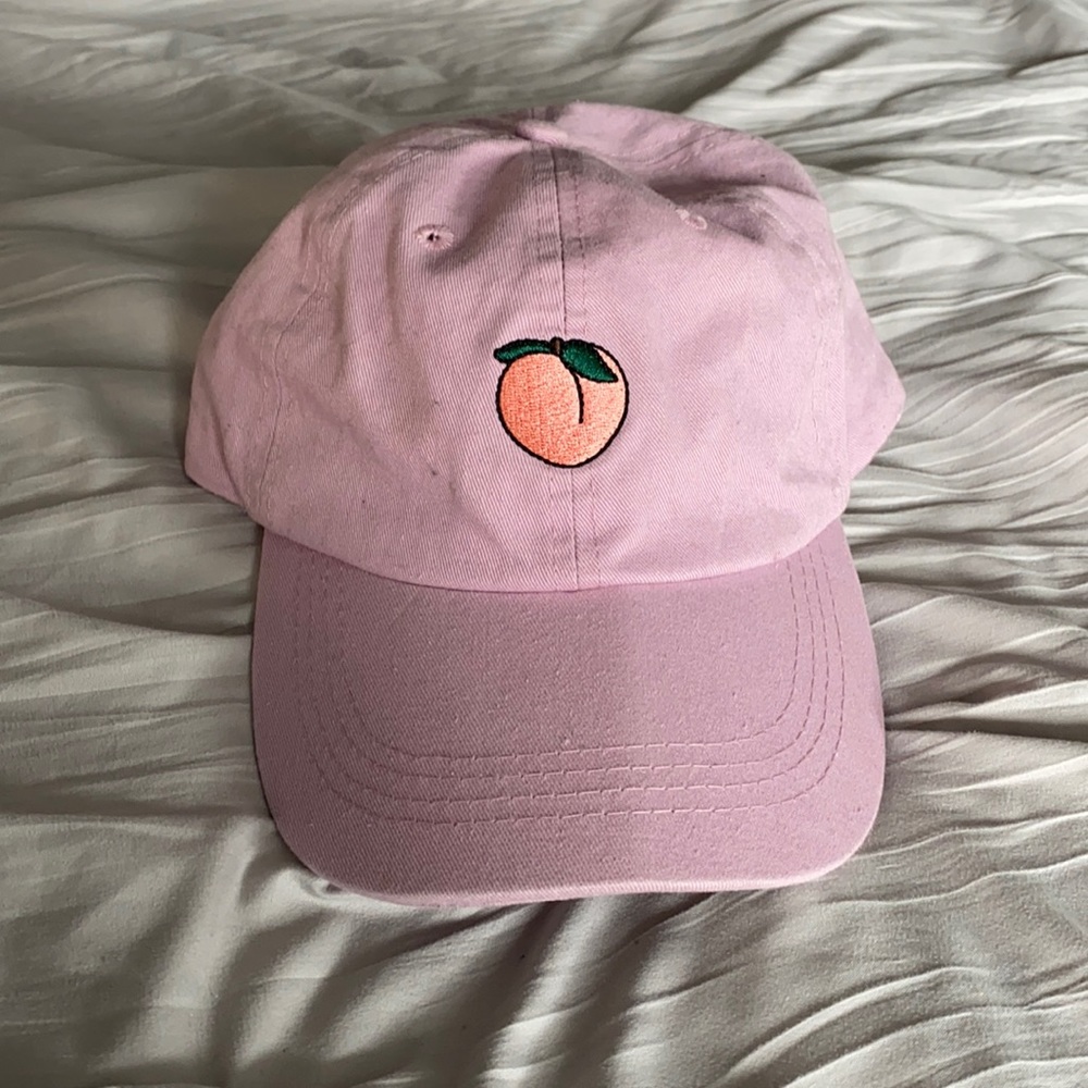 Peach Adjustable Hat
